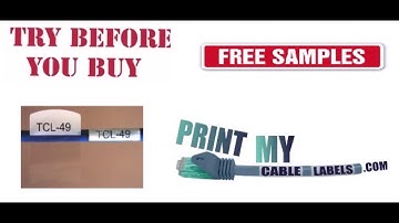 FREE Cable Labels USA and software for FREE