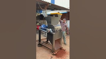 Red Brick , Demolished Concrete Scrap & Small Stone Crushing Machine