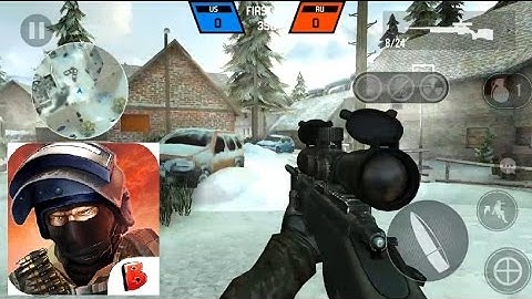 Bullet Force M40A5 Sniper. Gameplay CONQUEST Android Game