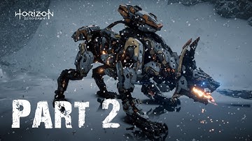 HORIZON ZERO DAWN Walkthrough Gameplay Part 2 - Machines (PS4) | No Commentary