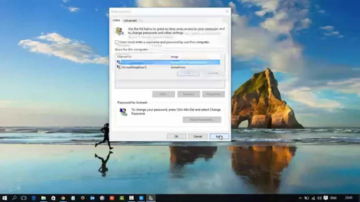 Windows 10: Login automatically without entering password every time.