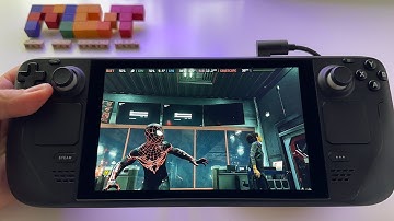 Spider-Man Miles Morales- the game looks incredible on Steam Deck | gameplay | best settings