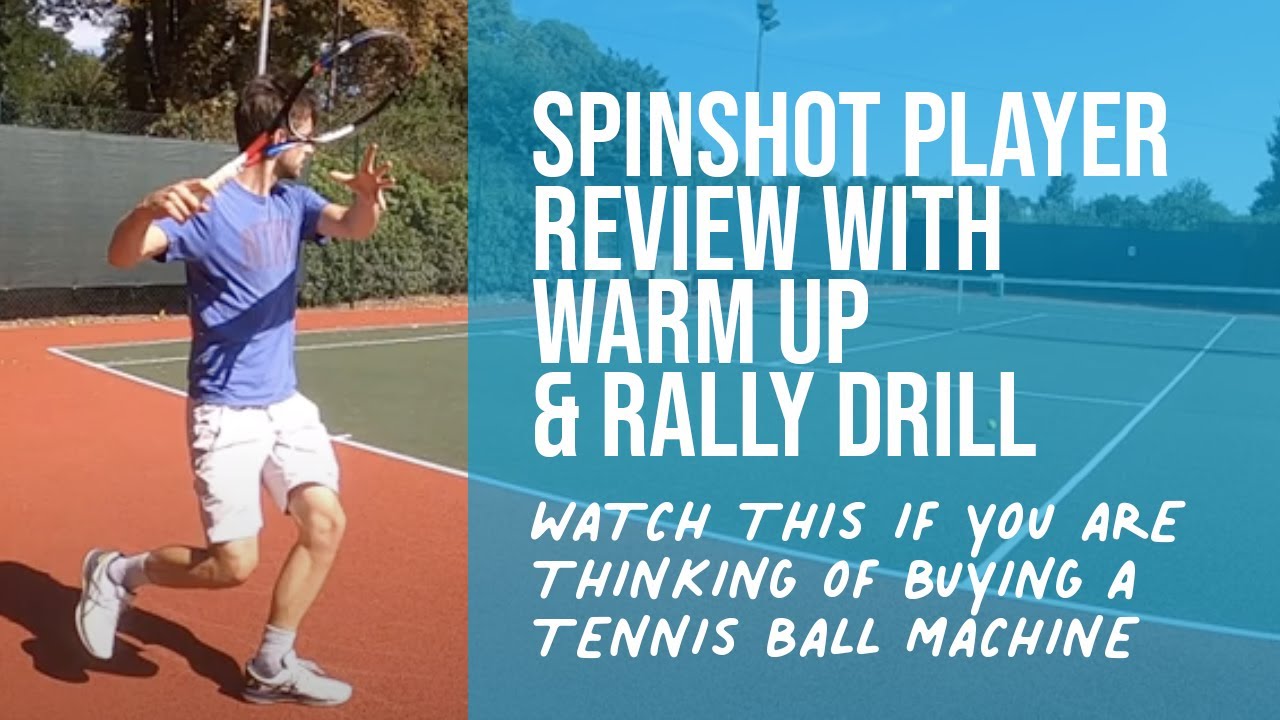 Maquina Lanza Pelotas De Tenis Spinshot-player