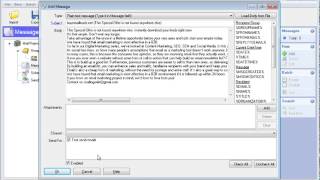 Advanced Emailer   manual send unlimited email screenshot 3