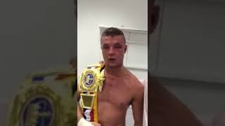 John Mccallum Boxer Beats Dalton Miller To Win British Super Middleweight Challenge Belt