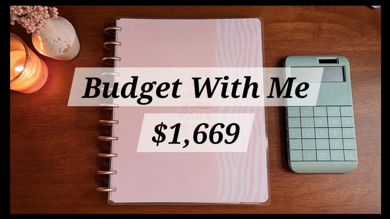 Budget With Me | $1,669 | 1st Paycheck of May | Zero Based Budget - YouTube