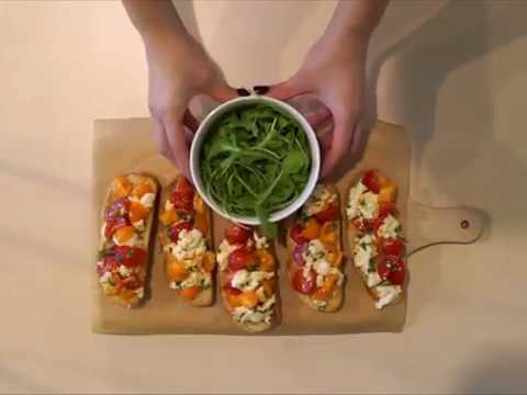 Video: Bruschetta Su Pomidorais Ir Mocarela