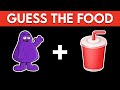 Guess the food by emoji  food and drink emoji quiz 2024