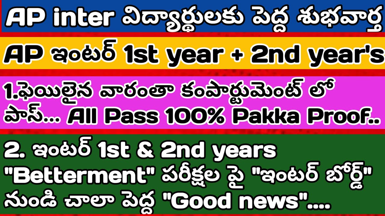 AP inter Supply Results date fix | AP inter Betterment exams Update | AP inter Supply Results 2020 n