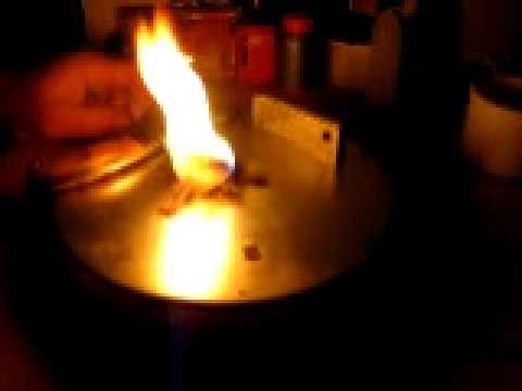 Matchless fire starting technique