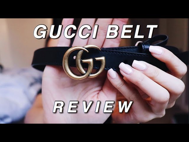 Gucci Belt Comparison & Try-On: Sizing & Width FAQs - whatveewore