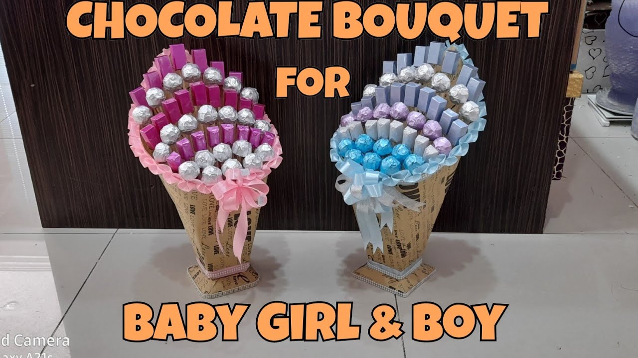 DIY Chocolate Bouquet  D.I.Y PROJECT CHOCOLATE BOUQUET Buat