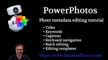 PowerPhotos: batch editing photo metadata