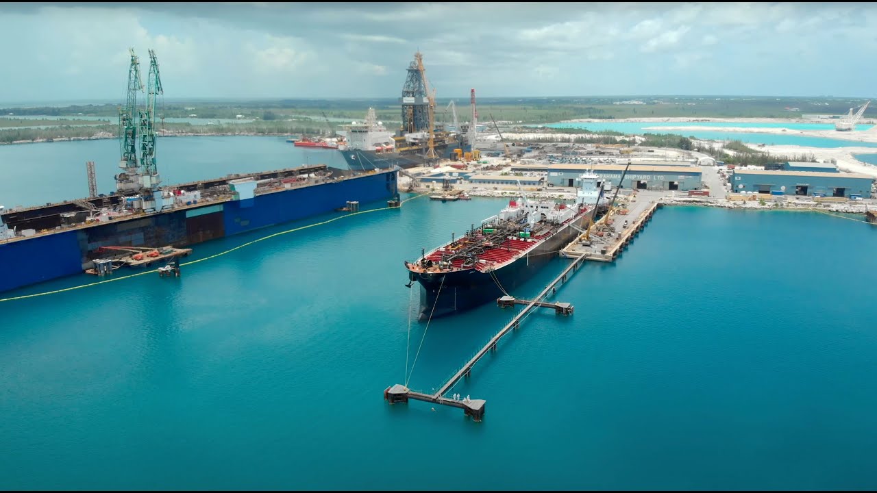 Carnival Corp Grand Bahama Shipyard Expansion Commercial Video