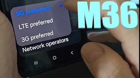 How to enable 5g in samsung m36 | How to on 5g in samsung m36 5g