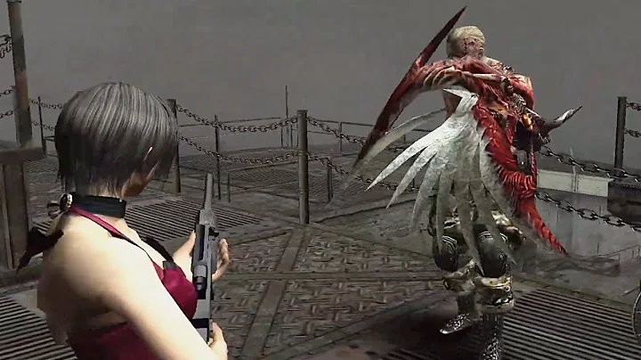 Resident Evil 4 - Krauser Boss Fight (Ada Wong)