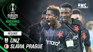 Résumé : Linz 4-3 Slavia Prague (Q) - Conference League (8e de finale retour)