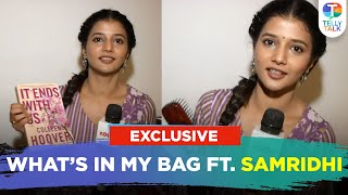 What's in my bag with Samridhi Shukla aka Saavi of Saavi Ki Savaari | Exclusive | Television News