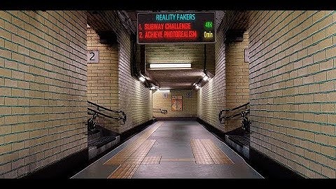 TRAILER: Achieve 3D Photorealism in Blender 2 8 Subway Challenge