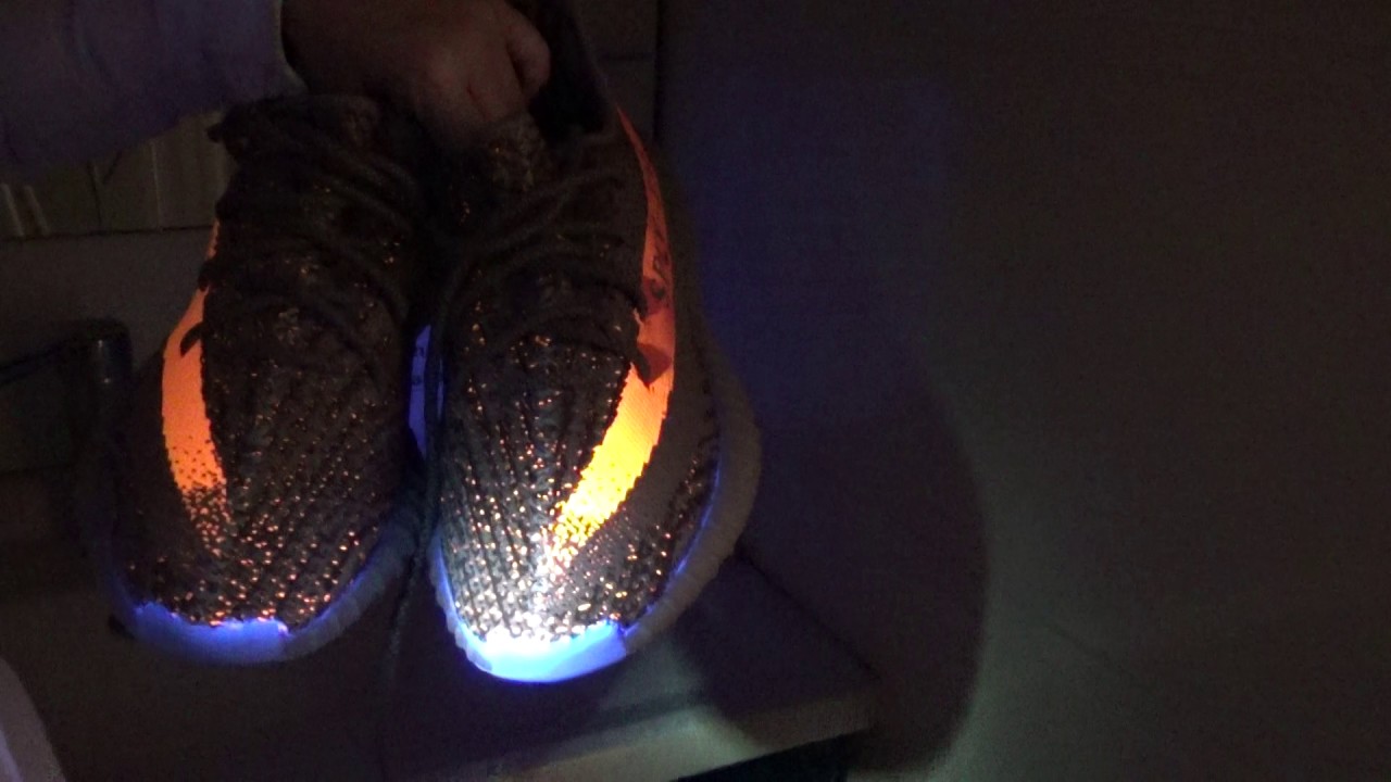 yeezy cream uv light