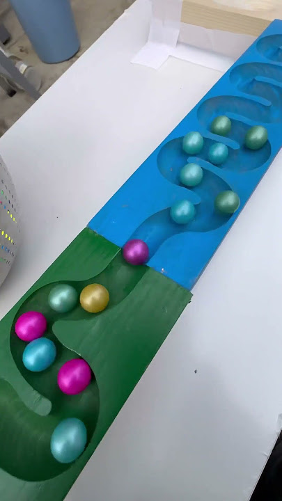 HABA Wave Slope ASMR Healing Marble Continuous Rotation Course#marblerun #marblerunrace