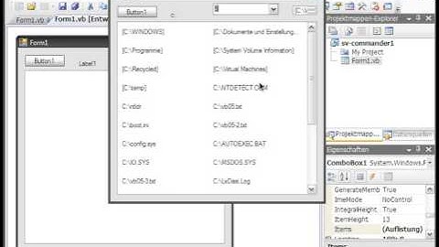 ListView Control (Visual Basic 2008 1-55) Part 2