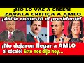 ¡Última noticia! Esto acaba de decir Zavala contra AMLO. Así le responde AMLO en la mañanera