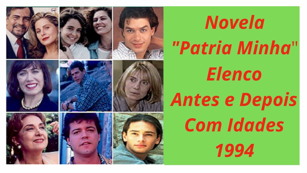 Elenco da novela: 