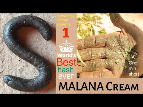 Malana Cream | World's best hash | One minute short film 📽️