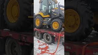 New #backhoe  #loader Delivered &amp; Ready for Work | Export Quality #chinese  #machinery #aolite