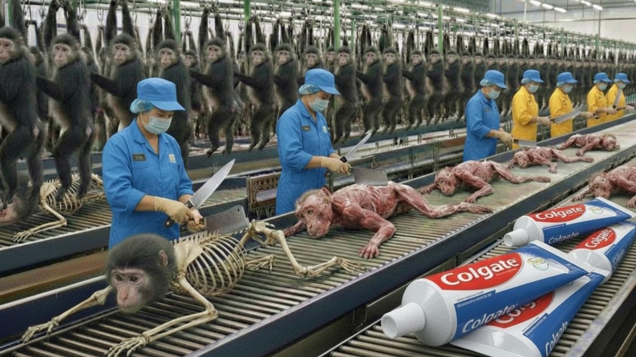Inside the Secret  Luxury Factory Process: Monkeys Process to Colgate Toothpaste – Full Process