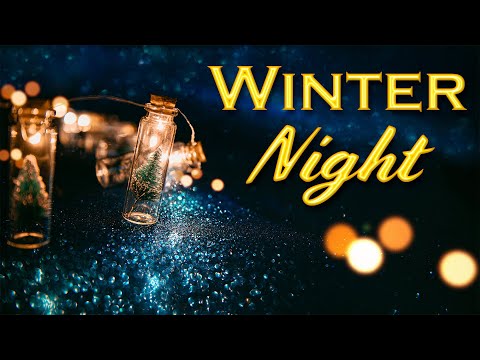 Winter Night JAZZ - Relaxing Piano Background Jazz Music