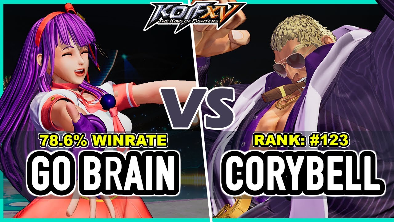 KOF XV 🔥 Go Brain (Benimaru/Athena/Isla) vs Corybell (Rugal/Dinosaur/Antonov) 🔥 Steam