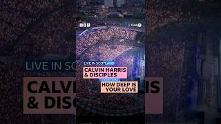 This crowd for How Deep Is Your Love 🔥 #calvinharris