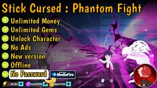 BRUTAL! Stick Cursed: Phantom Fight v2.55 MOD APK Terbaru 2026 - Unlimited Money & All Characters screenshot 1