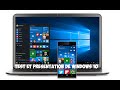 Test et presentation de windows 10 fr