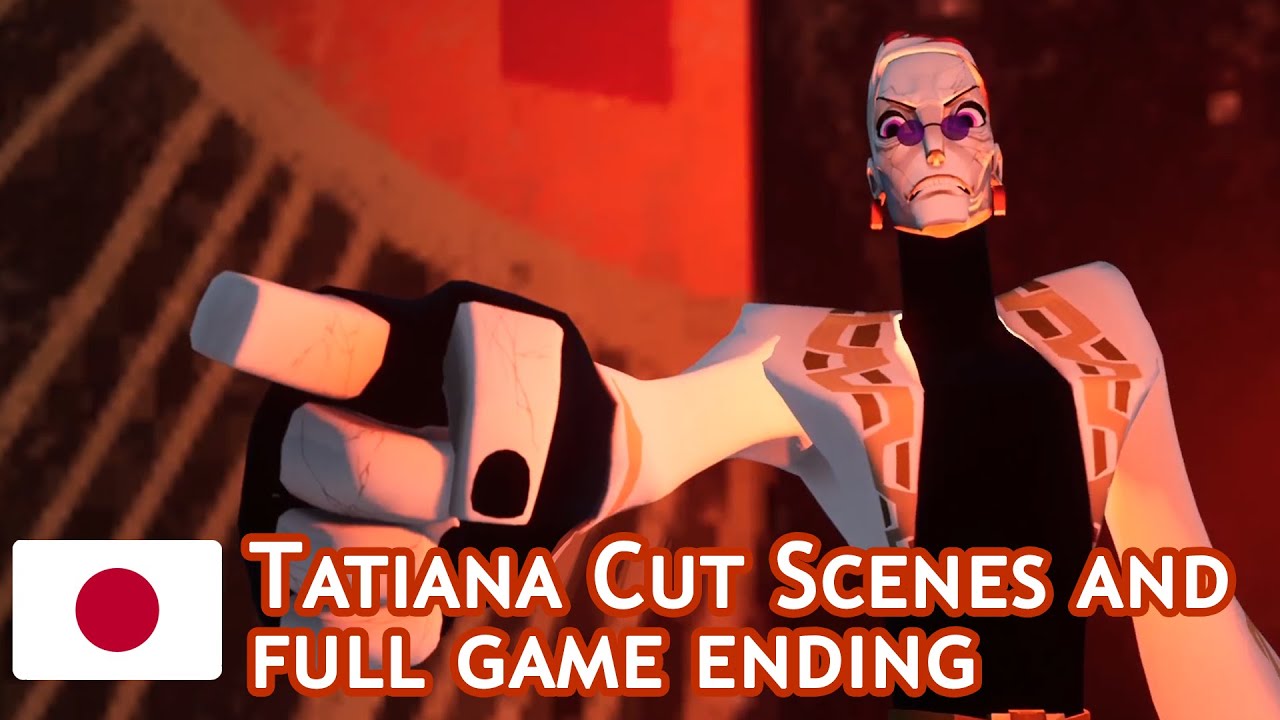 No Straight Roads - Tatiana Cut Scenes and Full Game Ending with Japanese Dub - English Sub