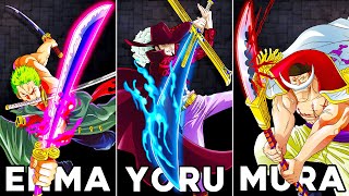 The 13 STRONGEST Swords In One Piece Ranked