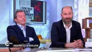 Libération présente sa nouvelle formule - C à vous - 29/05/2015