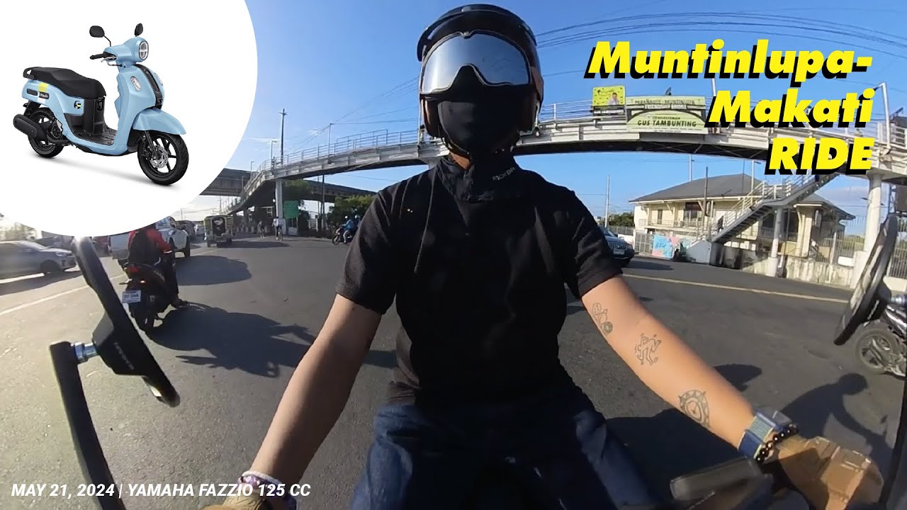 Ride going to the office (Muntinlupa to Makati) with my Fazzio | Wan ...