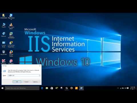 iis express คือ  2022  How to enable IIS services (Web Server )in windows 10