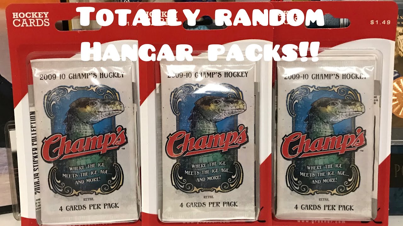 2009-10 Champ’s Hockey Hanger Pack Break x 3