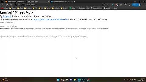 3. Host a Laravel Web App. on AWS EC2 using Nginx as the web server