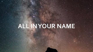 Video thumbnail of "All In Your Name w/lyrics -  Cece Winans"