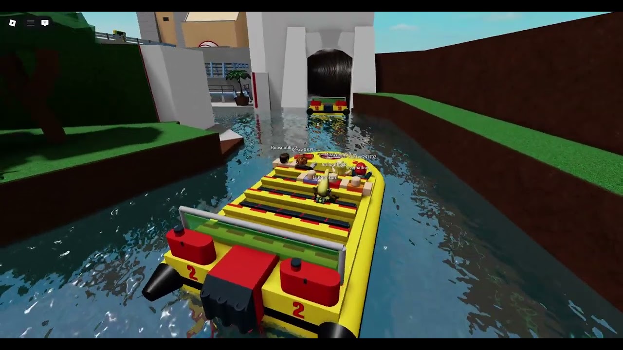 Roblox Jurassic Park The Ride Part 1
