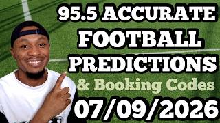 FOOTBALL PREDICTIONS TODAY 07/09/2026 SOCCER PREDICTIONS TODAY | BETTING TIPS #footballpredictions screenshot 1