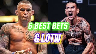 6 Best Bets & Lock of the week UFC 318: Holloway vs. Poirier 3