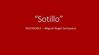 Video thumbnail of "IV Ciclo de Conciertos - Pasodoble de Sotillo - Banda de Música Sotillo de la Adrada - 11/03/2017"