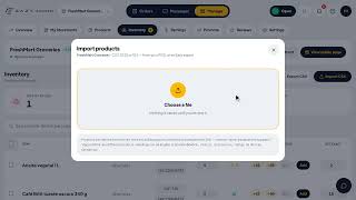 Import your inventory from your till system (CSV or Excel) | Eazy
