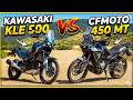 Komparasi Lengkap 2026: Kawasaki KLE 500 vs CF Moto 450 MT! Pilih Mesin Smooth atau Torsi Buas?